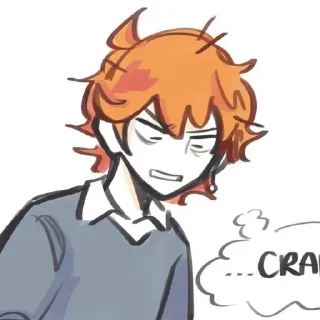 🥨 emoji Рыжие Telegram sticker 15 of 74