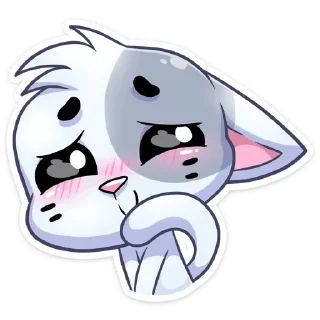 😊 emoji Бисквит @Nyasticks Telegram sticker 10 of 50