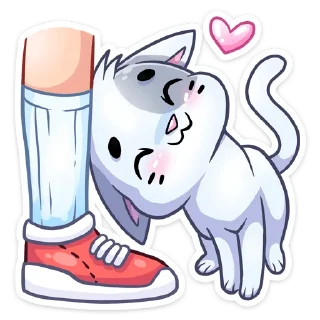 😍 emoji Бисквит @Nyasticks Telegram sticker 15 of 50