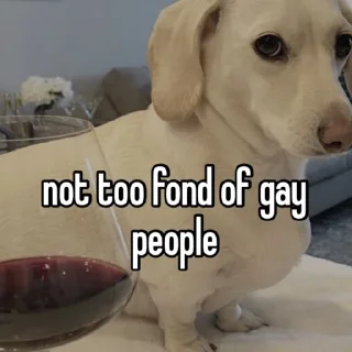🐶 emoji homophobic animals Telegram sticker 8 of 27