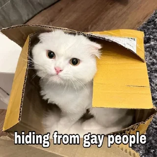 😾 emoji homophobic animals Telegram sticker 20 of 27