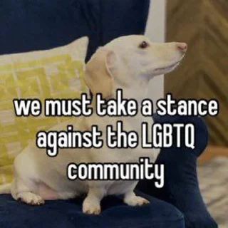 🐶 emoji homophobic animals Telegram sticker 23 of 27