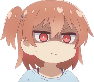 ❤️ emoji Watashi ni Tenshi @anime_stickerr Telegram sticker 12 of 23