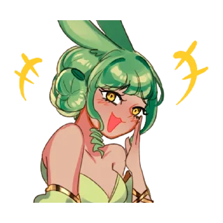 😅 emoji Банни - @tg_sticks Telegram sticker 4 of 18