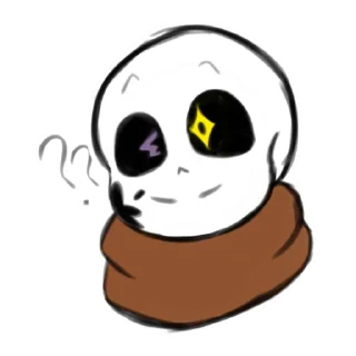 Sticker from Инк Ink sans (Created with the help of Sanya)