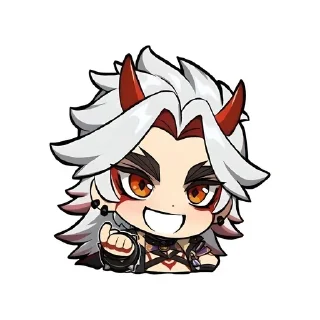 Sticker from чиби итто