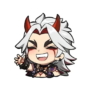Sticker from чиби итто