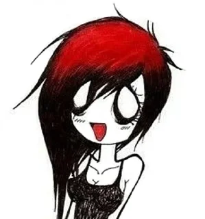 Sticker from Emo/scene