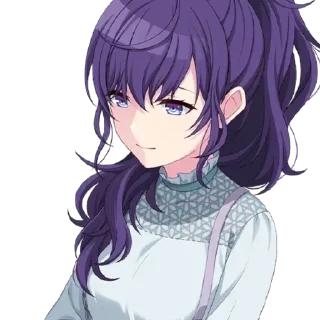 🟣 emoji Мафую Асахина by @tlumeow Telegram sticker 19 of 108