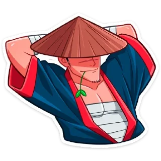 Sticker from Самурай Хиро (@TgSticker)