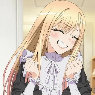 😁 emoji Фарфоровая кукла Telegram sticker 4 of 30