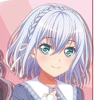 🌟 emoji Mashiro Kurata my loveee!!♡ Telegram sticker 16 of 20