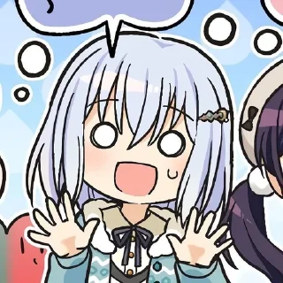 🌟 emoji Mashiro Kurata my loveee!!♡ Telegram sticker 12 of 20