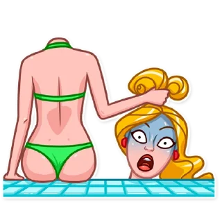 Sticker from Blondie Vacation