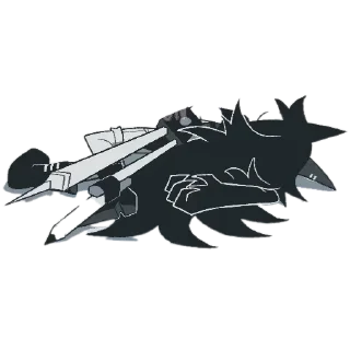 💀 emoji ☆Мисс циркуль☆@fStikBot Telegram sticker 3 of 26