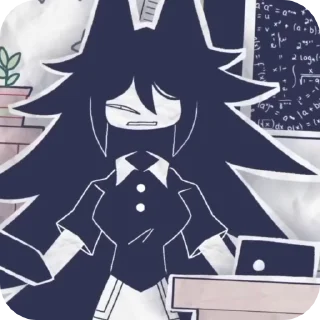 😡 emoji ☆Мисс циркуль☆@fStikBot Telegram sticker 12 of 26