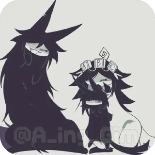 🥰 emoji ☆Мисс циркуль☆@fStikBot Telegram sticker 24 of 26