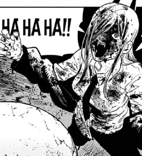 Sticker from Chainsaw Man