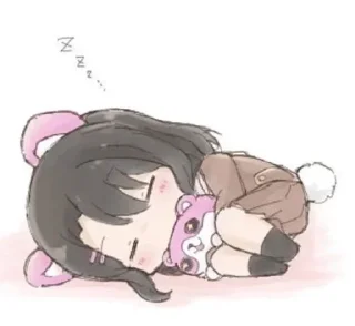 Sticker from Misaki!! || @jonya_00