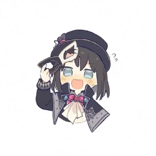 Sticker from Misaki!! || @jonya_00