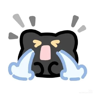 Sticker from Kotiki