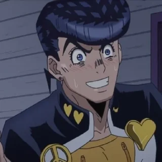 😆 emoji Josuke Higashikata @mefftross Telegram sticker 11 of 23