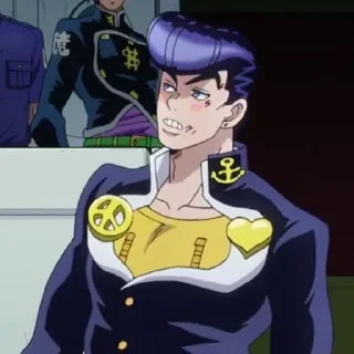 🌟 emoji Josuke Higashikata @mefftross Telegram sticker 22 of 23