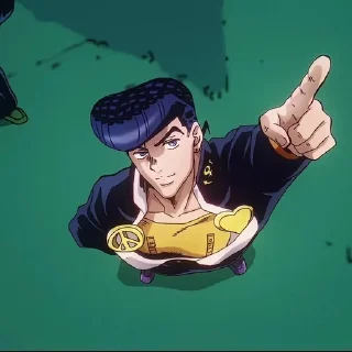 Sticker from Josuke Higashikata @mefftross