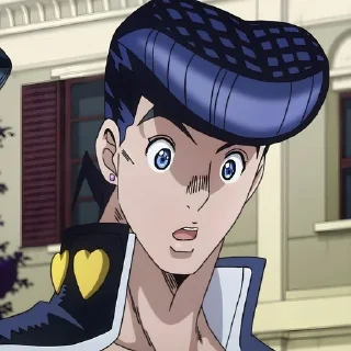 😲 emoji Josuke Higashikata @mefftross Telegram sticker 13 of 23