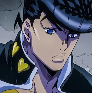 😠 emoji Josuke Higashikata @mefftross Telegram sticker 14 of 23