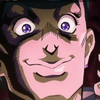 🌟 emoji Josuke Higashikata @mefftross Telegram sticker 20 of 23