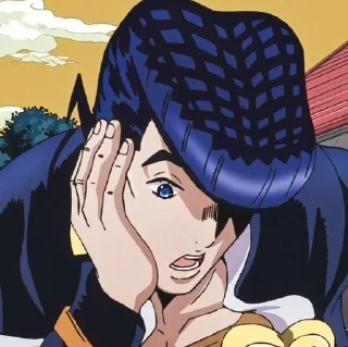 🌟 emoji Josuke Higashikata @mefftross Telegram sticker 21 of 23
