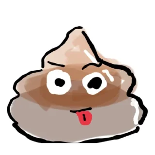 Sticker from какашке 食べ物 @kotikmoinarkotik