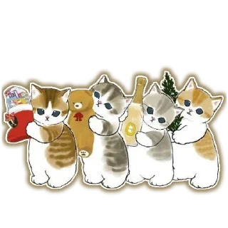 🍔 emoji Новый Год и Котики Telegram sticker 2 of 22