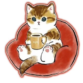 🍔 emoji Новый Год и Котики Telegram sticker 16 of 22