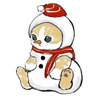 🍔 emoji Новый Год и Котики Telegram sticker 21 of 22