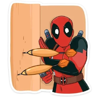 Sticker from Wade Wilson @stickersb2b