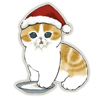 🍔 emoji Новый Год и Котики Telegram sticker 6 of 22