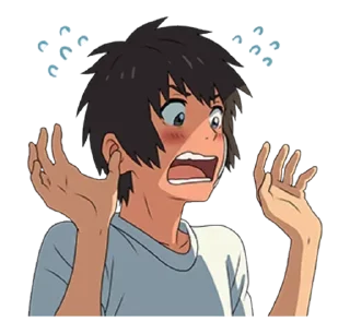 😖 emoji БОЛЬШЕ ⇨ @CLOOBHUB АНИМЕ СТИКЕРЫ ТГ АВАТАР AVATAR Telegram sticker 6 of 56