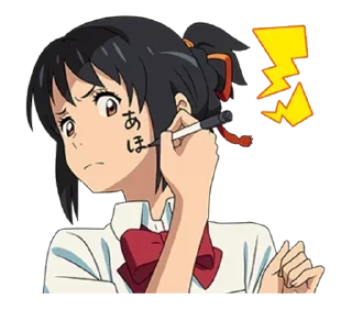 😂 emoji БОЛЬШЕ ⇨ @CLOOBHUB АНИМЕ СТИКЕРЫ ТГ АВАТАР AVATAR Telegram sticker 4 of 56