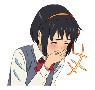 😖 emoji БОЛЬШЕ ⇨ @CLOOBHUB АНИМЕ СТИКЕРЫ ТГ АВАТАР AVATAR Telegram sticker 10 of 56