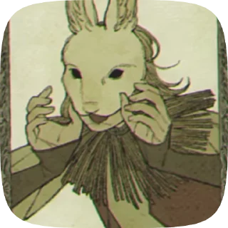 🐰 emoji 彡 Yᥲᥱᥣ᧐κrᥱ  の ⸝⸝  ⁺ || @anastashiya0 Telegram sticker 7 of 30