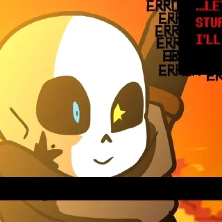 Sticker from Ink sans