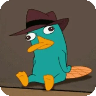 Sticker from Perry the Platypus • @Earth928B