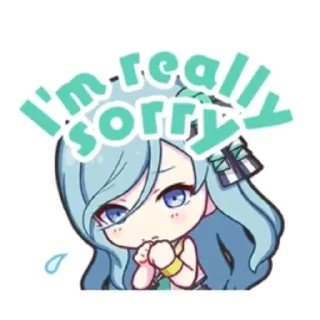 💙 emoji Shizuku Hinomori @sekaidori Telegram sticker 8 of 30