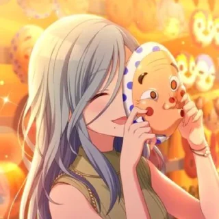 💙 emoji Shizuku Hinomori @sekaidori Telegram sticker 16 of 30