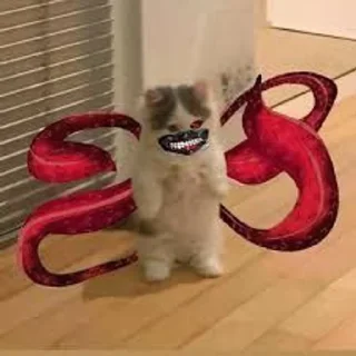 Sticker from Ghoul cat