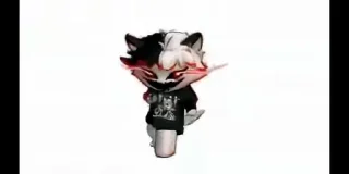 Sticker from Ghoul cat