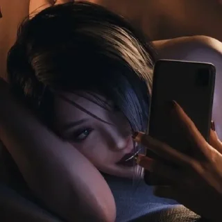 🥵 emoji Ada Wong My Life @herionndied Telegram sticker 12 of 119
