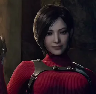 Sticker from Ada Wong video @herionndied